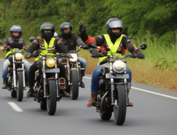 Bimbingan Touring Terjaga Beserta BersamaKomunitas Motor