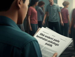 Efek endemi pada kesehatan psikologis publik