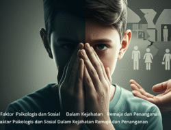 Faktor Psikologis dan Sosial Dalam Kejahatan Remaja dan Penanganan