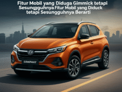 Fitur Mobil yang Diduga Gimmick tetapi Sesungguhnya Berarti