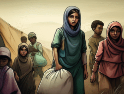 Keadaan pengungsi serta dukungan manusiawi kemanusiaangaris besar