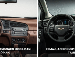 Kemajuan Konsep Dashboard Mobil Dari Tahun 90-an