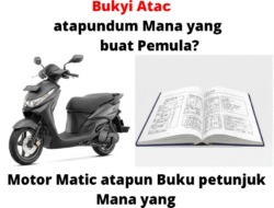 Motor Matic ataupun Buku petunjuk Mana yang Sesuai buat Pemula?