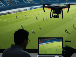Penggunaan Drone dalam Pemantauan Strategi Tim Sepak Bola