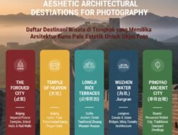 Daftar Destinasi Wisata di Tiongkok yang Memiliki Arsitektur Kuno Paling Estetik Untuk Objek Foto