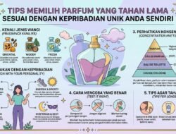 Tips Memilih Parfum Yang Tahan Lama Sesuai Dengan Kepribadian Unik Anda Sendiri