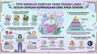 Tips Memilih Parfum Yang Tahan Lama Sesuai Dengan Kepribadian Unik Anda Sendiri