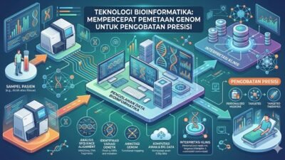 Mengenal Teknologi Bioinformatika Dalam Mempercepat Proses Pemetaan Genom Manusia Untuk Pengobatan Presisi